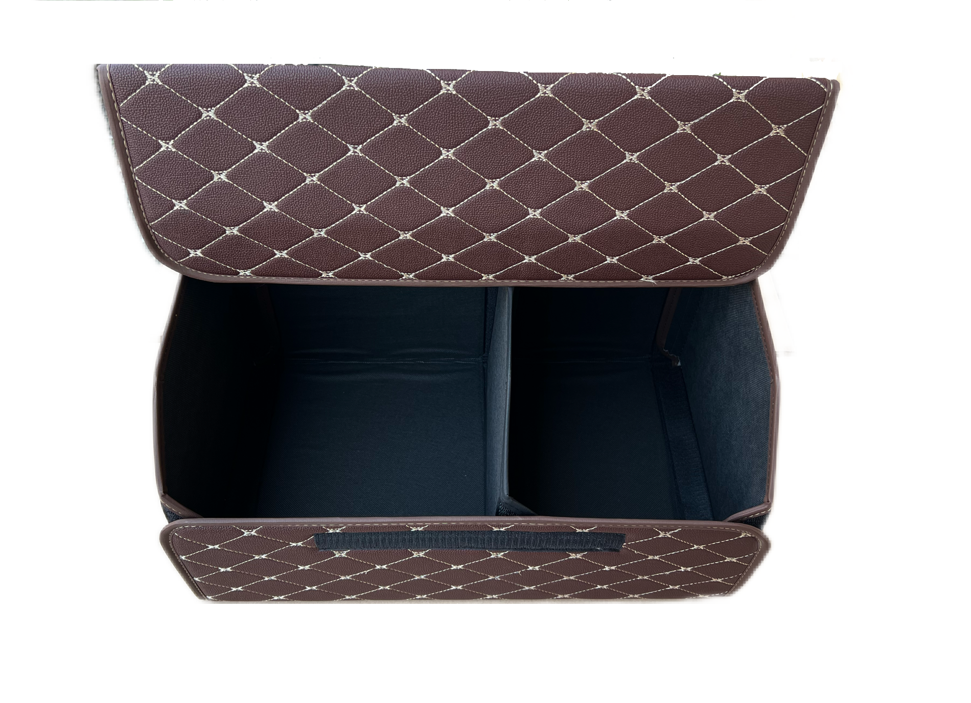 Органайзер у багажник машини 54х32х30 см Коричневий - фото 4