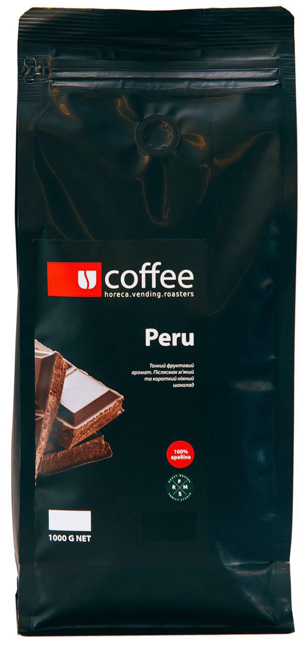 Кава зернова Ucoffee Peru 100% Арабіка 1 кг (К543/7)