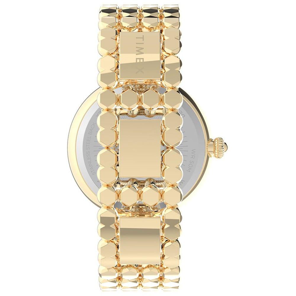 Наручний годинник жіночий Timex Asheville кварцевий Yellow (Tx2v02500) - фото 3 Наручний годинник жіночий Timex Asheville кварцевий Yellow (Tx2v02500) - фото 3