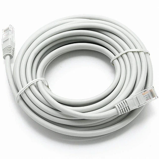 Патч-корд сетевой UTP LAN АА-04 для интернета до 1000 Мбит/с 15 м (33164646)