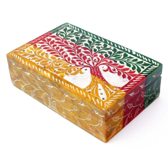 Шкатулка для бижутерии Древо Жизни каменная (9170376)