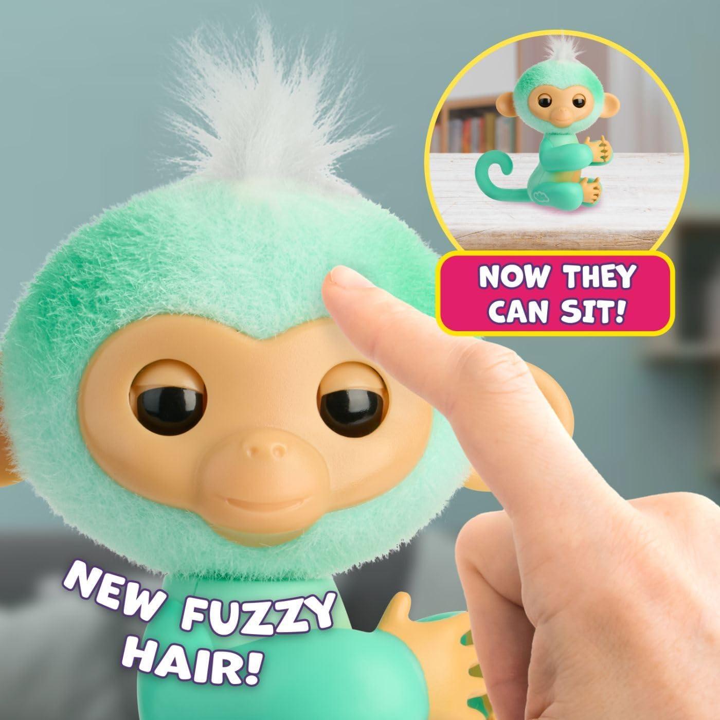 Обезьянка интерактивная Fingerlings 2023 Interactive Baby Monkey Ava (30357595) - фото 5