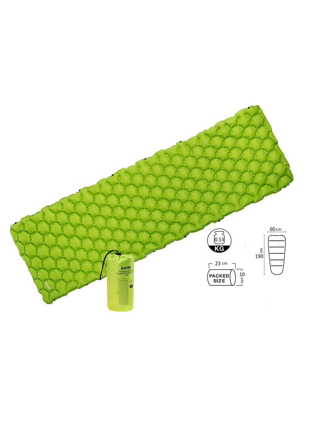 Надувний килимок Hi-Tec AIRMAT 190x60 Зелений (HT-airmat190-green) - фото 2