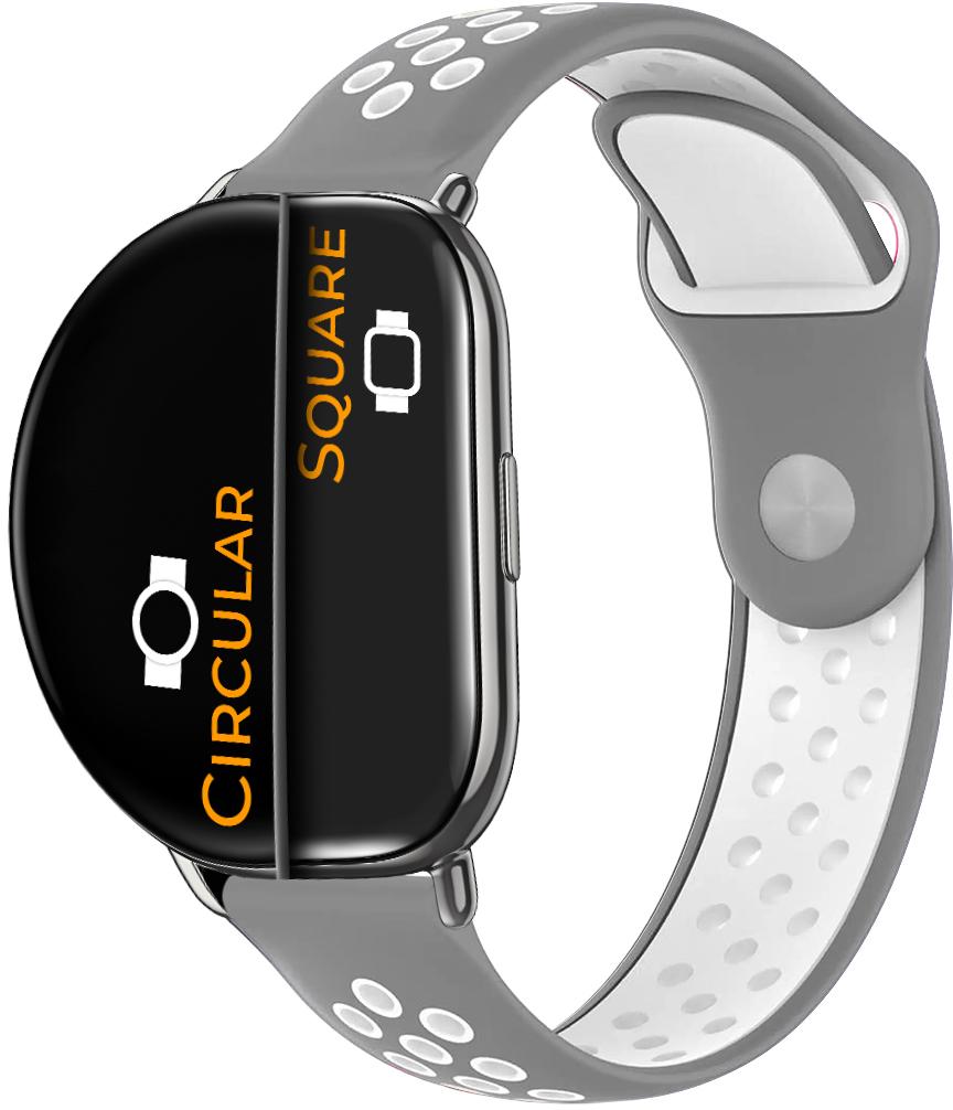 Ремешок Sport для ZEPP E Square/Circular Grey (26327-33)