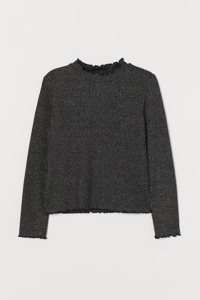 Джемпер H&M р. 146-152 см Чорно-срібний (Q311864442)