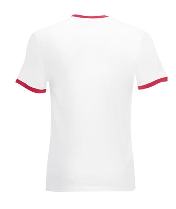 Футболка мужская RINGER T-61-168-0-WM S Белый/Красный (61-168-0-WM_S) - фото 2