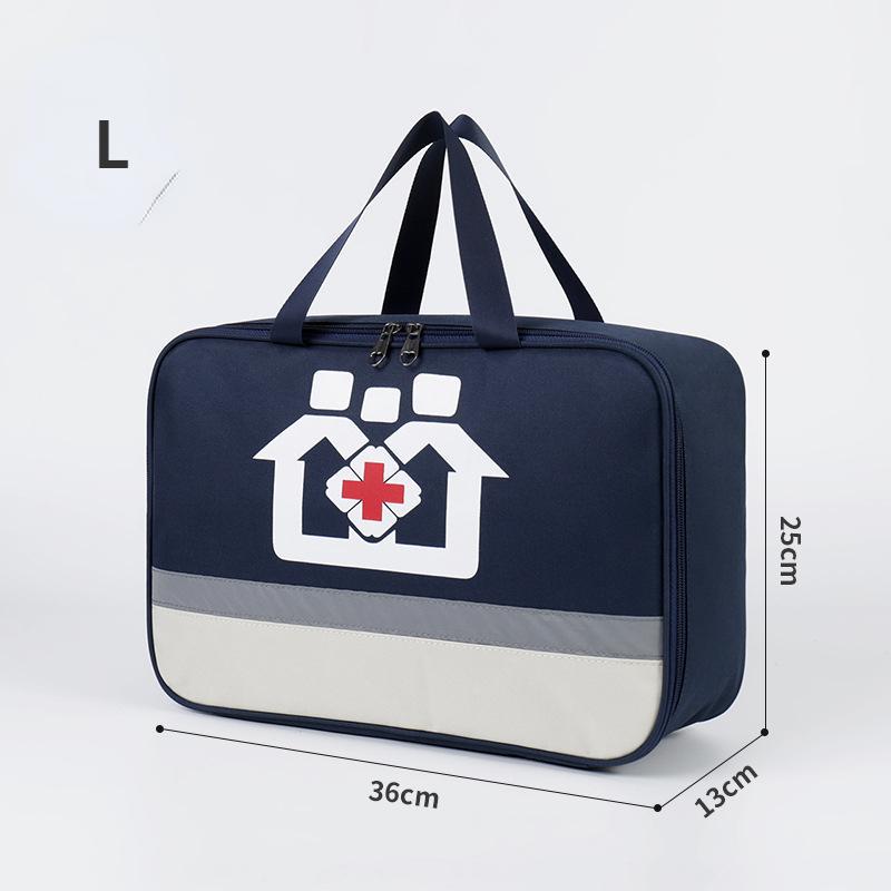 Аптечка дорожня туристична 36х13х25 см Синій (3702010) - фото 2