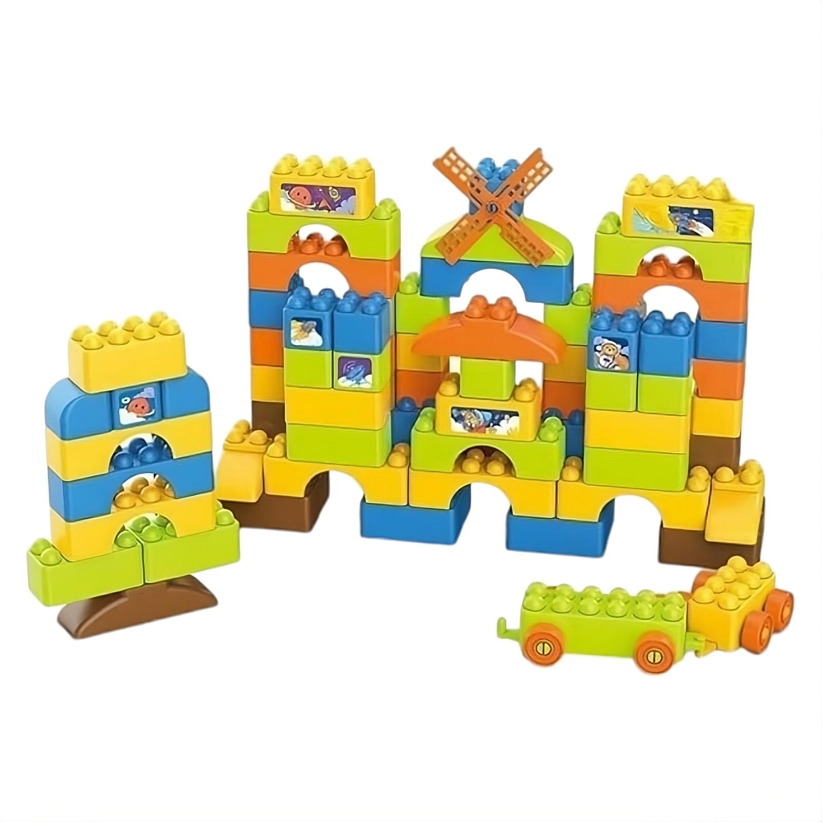 Конструктор детский JX 6880 крупные элементы 90 дет. (29194928)