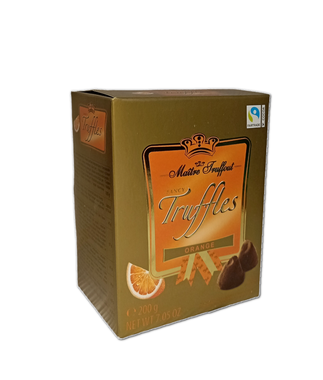 Трюфель шоколадный с ароматом апельсина Maitre Truffout Truffles Orange Flavour 200 г (57501) Трюфель шоколадный с ароматом апельсина Maitre Truffout Truffles Orange Flavour 200 г (57501)