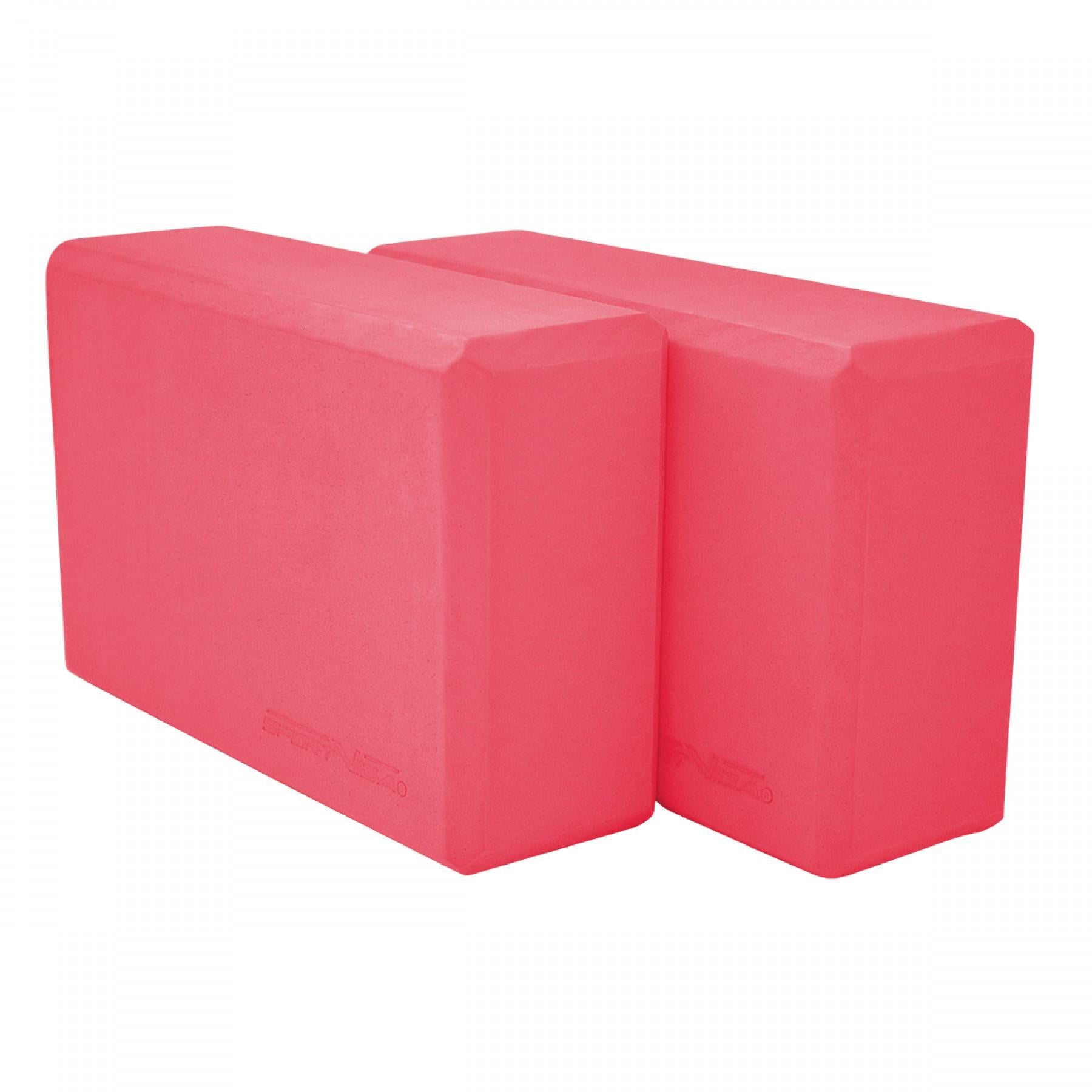 Блок для йоги SportVida 2 шт. Pink (SV-HK0168-2)