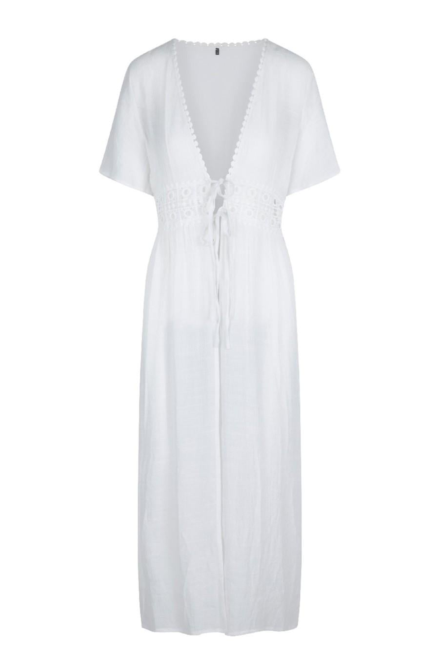 Халат LingaDore р. 48 XL Белый (68455)