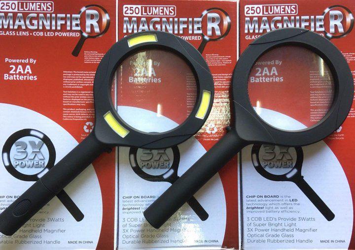 Лупа з підсвічуванням Magnifier HG-BL010/WD-370 (15467892) - фото 3