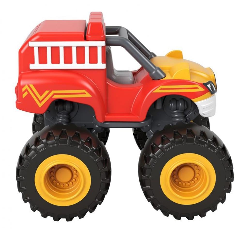 Машинка Fisher Price Blaze and the monster machines Rescue stripes (CGF20-3) - фото 4 Машинка Fisher Price Blaze and the monster machines Rescue stripes (CGF20-3) - фото 4