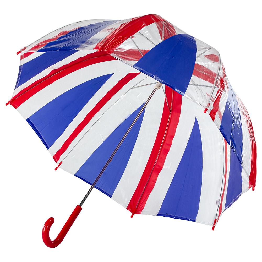 Зонт-трость женский Incognito-30 PVC Dome L736 Union Jack (L736-021019) - фото 3