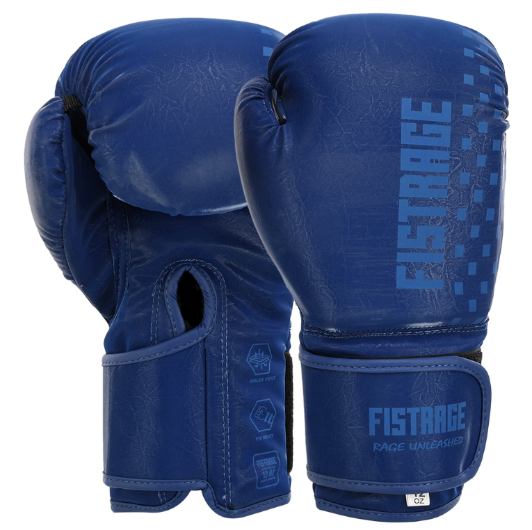 Рукавички боксерські FLEX FISTRAGE (VL-5120 Синій 12 Унції) Рукавички боксерські FLEX FISTRAGE (VL-5120 Синій 12 Унції)