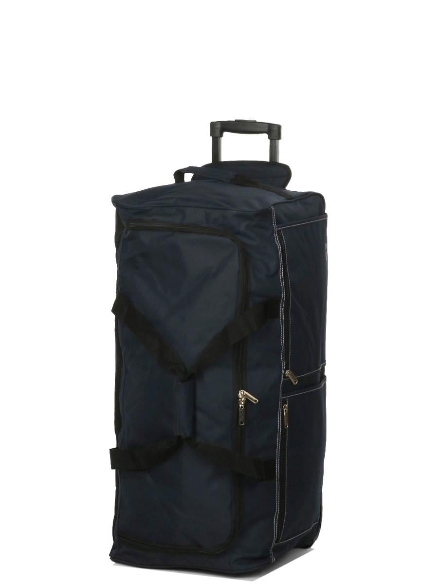 Дорожная сумка на колесах большая Worldline L 70x35x33 см 73 л 1,95 кг Темно-синий (850-70)