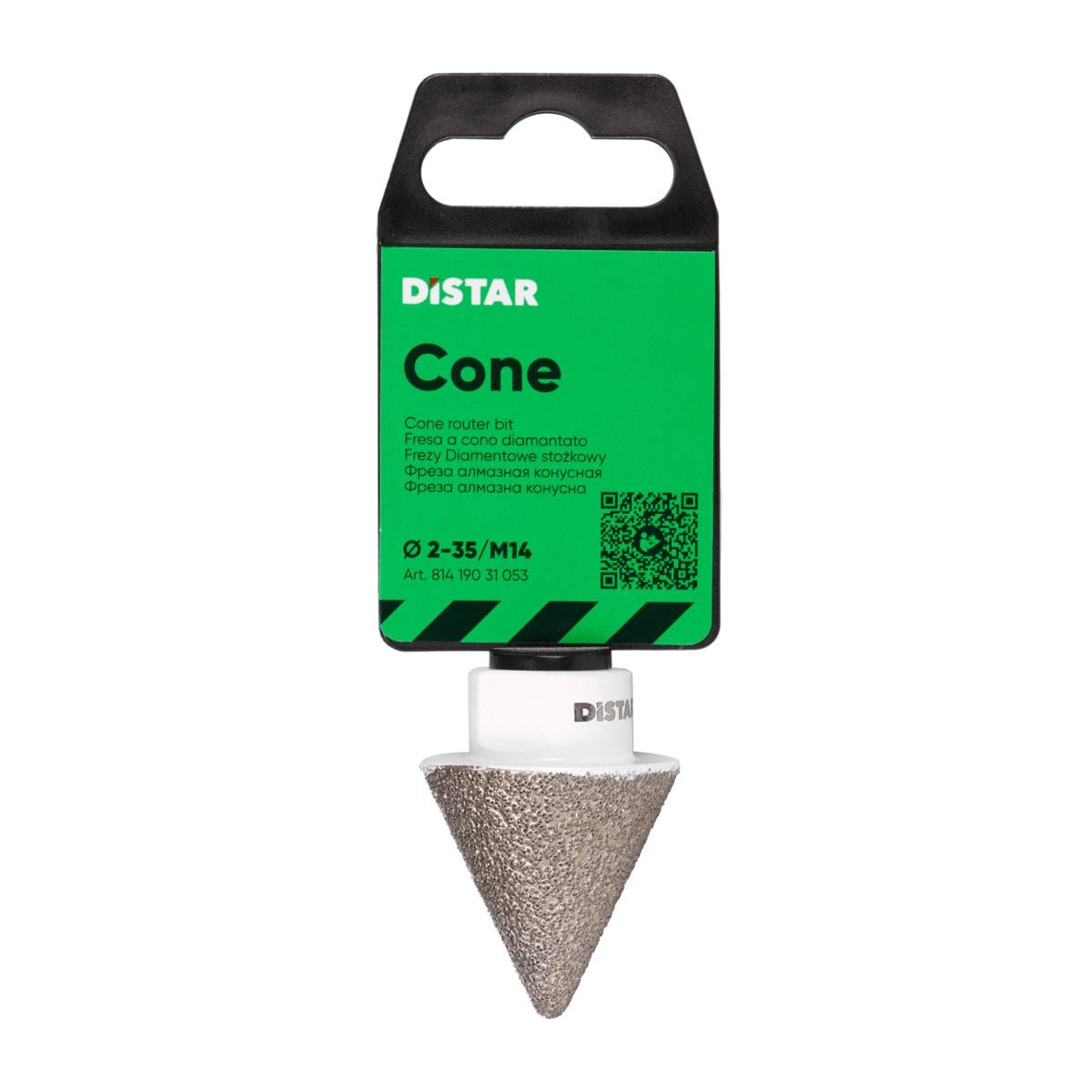 Фреза для плитки Distar CONE 2-35/М14 алмазная конусная (арт 89568442048)