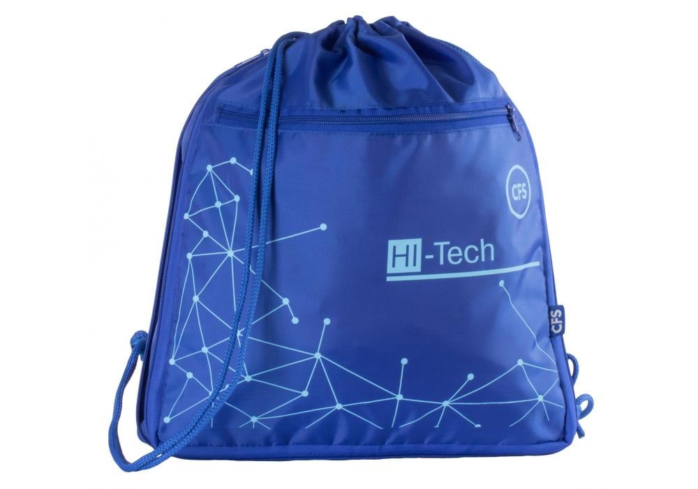 Сумка для взуття Cool for school HI-Tech 44х35 см Синій (CF85727) - фото 1