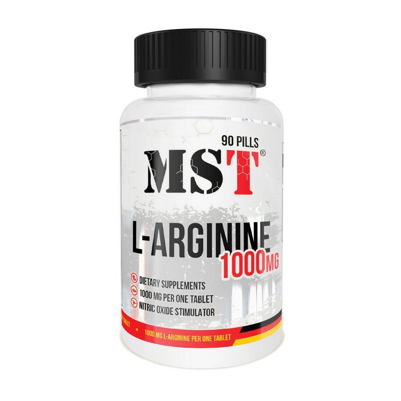 Аргінін MST L-Arginine 1000 90 капс. (11545-01)