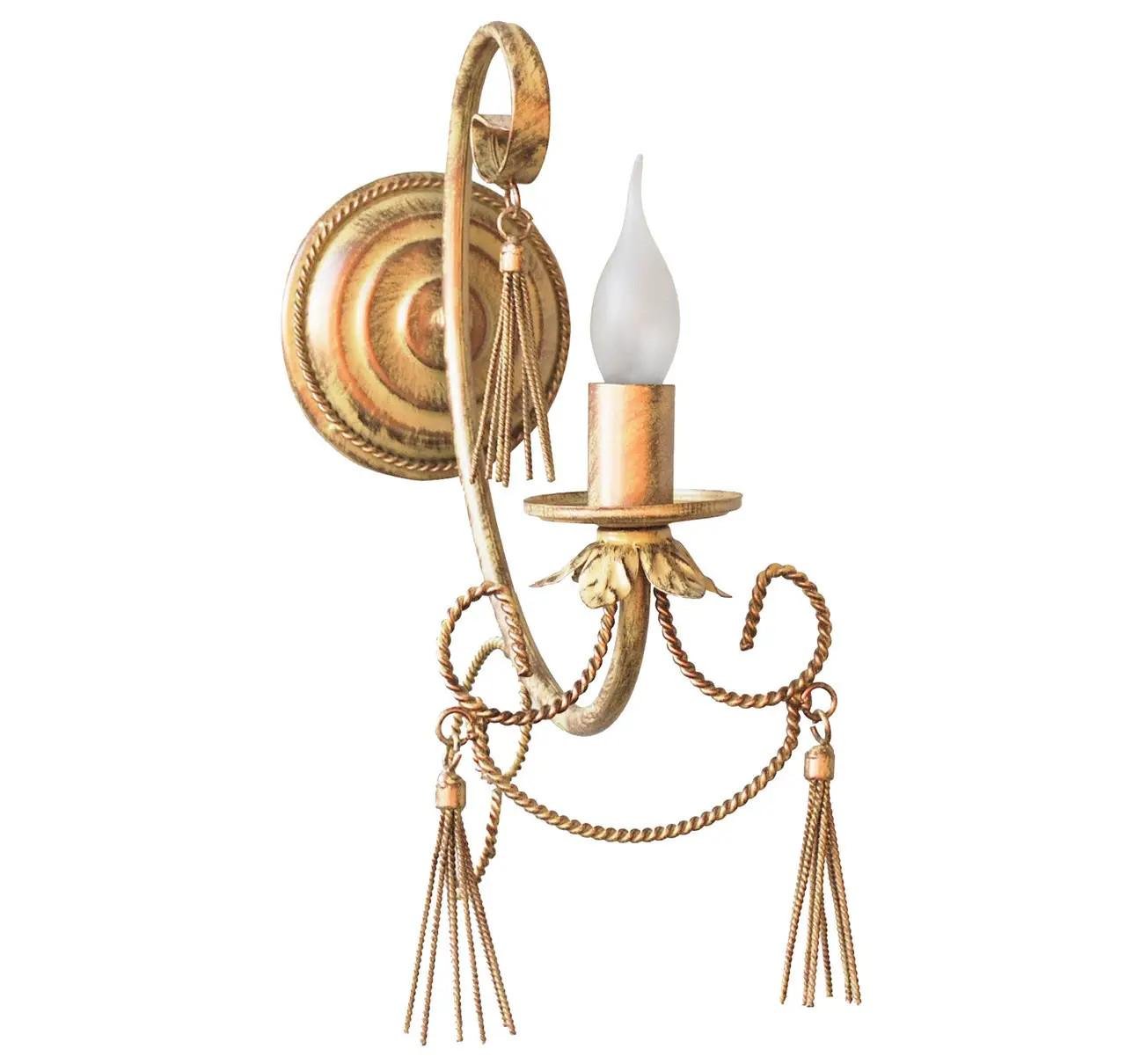 Бра кованый Снежная Королева на 1 лампу Бежевый/Медный (КИС1БЕЖМ) Бра кованый Снежная Королева на 1 лампу Бежевый/Медный (КИС1БЕЖМ)