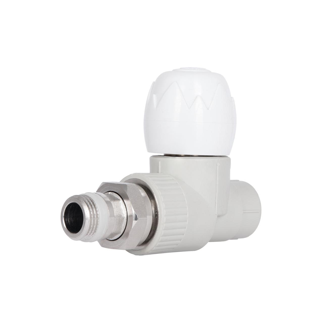 Кран радиаторный PPR Blue Ocean 20х1/2" прямой (2657694207)