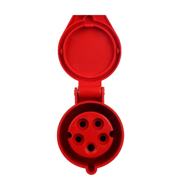 Силовий роз'єм штепсельний переносний 5x32 3P+PE+N 32 A 380-415 В IP44 (EH-PSM-532) Силовий роз'єм штепсельний переносний 5x32 3P+PE+N 32 A 380-415 В IP44 (EH-PSM-532)