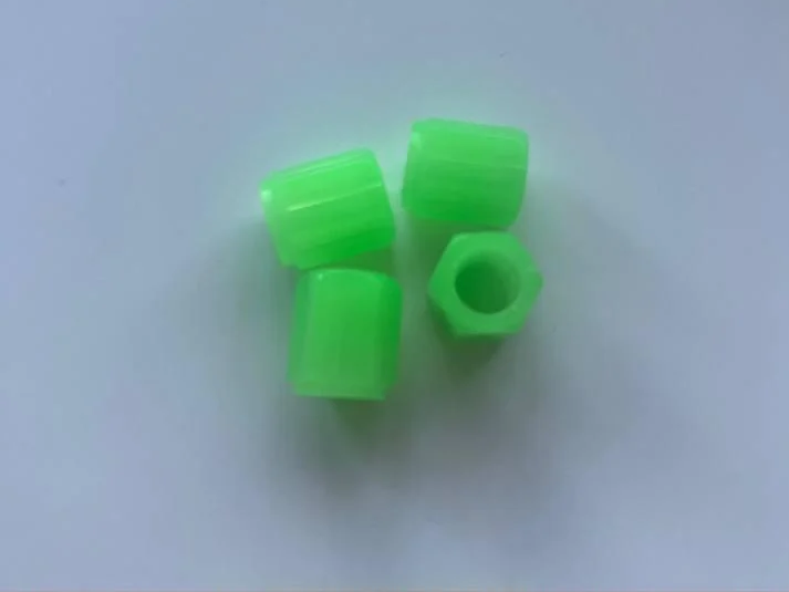 Ковпачки світлонакопичувальні на ніпель 4 шт. зелений (1848309754)