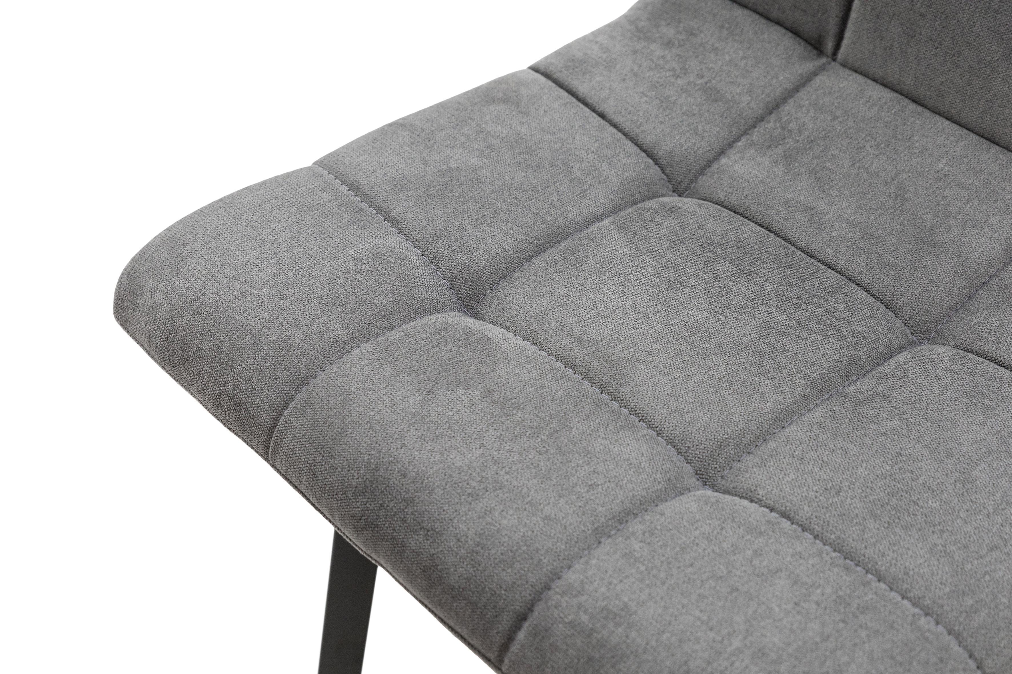 Стілець для кухні та вітальні Фіджи Трініті 450х960х530 мм Чорний/Темно-сірий (GAА0056036) - фото 6