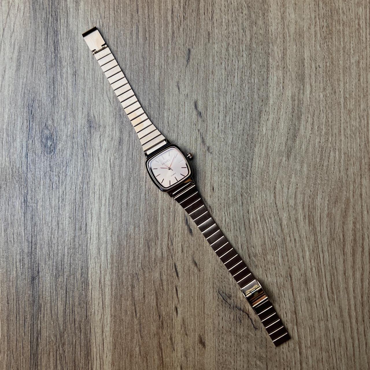 Годинник жіночий металевий Skmei Рожеве золото (z072-2) - фото 5 Годинник жіночий металевий Skmei Рожеве золото (z072-2) - фото 5