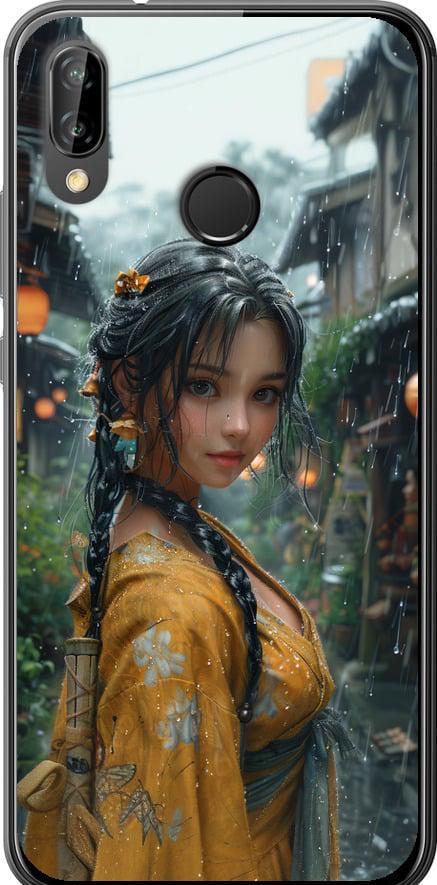 Чехол на Huawei P20 Lite Anime-girl (6133t-1410-42517) Чехол на Huawei P20 Lite Anime-girl (6133t-1410-42517)