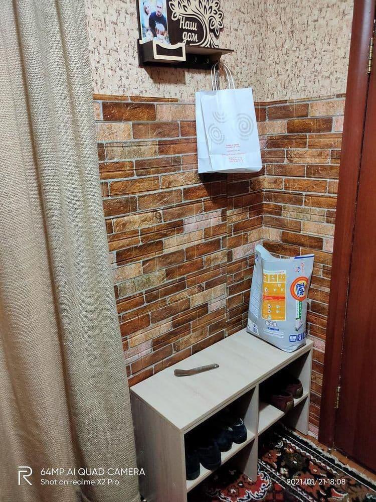 3D-панель самоклеюча Sticker Wall Коричнева цегла 700х770х5 мм (Панель-179) - фото 3 3D-панель самоклеюча Sticker Wall Коричнева цегла 700х770х5 мм (Панель-179) - фото 3