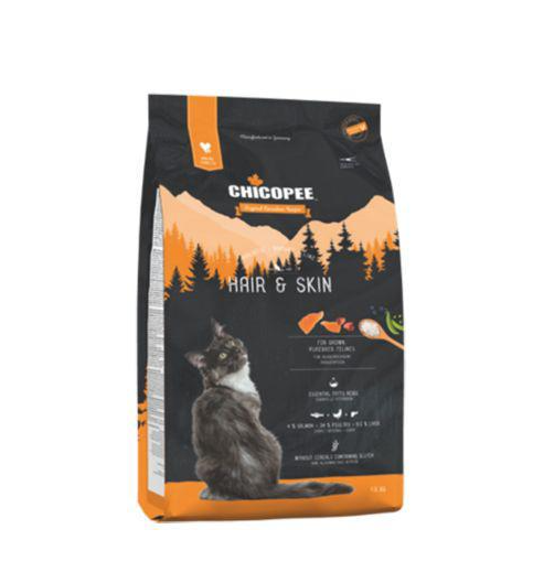 Корм сухий Chicopee HNL Cat Hair & Skin 1,5 кг