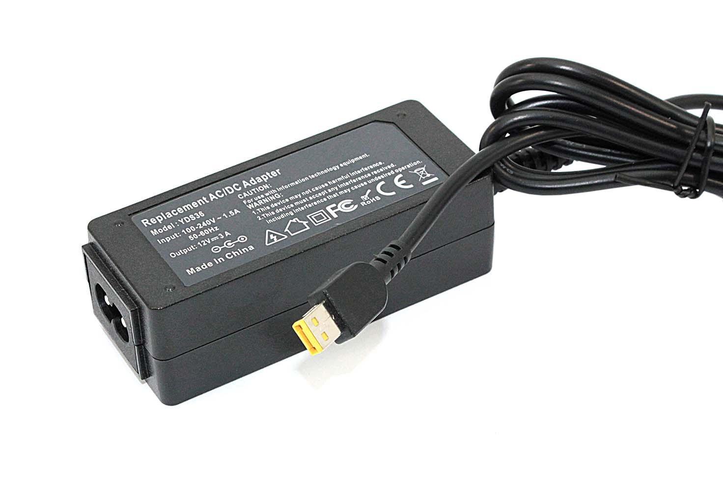 Блок питания для ноутбука Lenovo YDS36 40W 12V 2A USB (079440)
