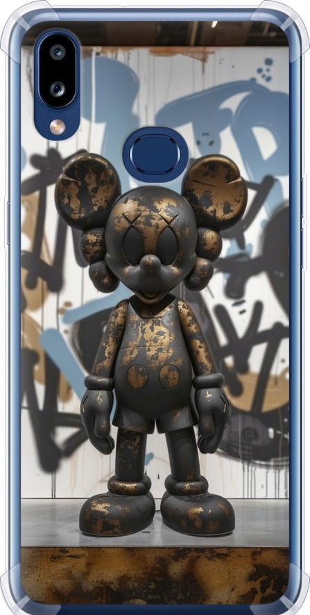 Чехол на Samsung Galaxy A10s A107F Bronze kaws v2 (6098sp-1776-42517)