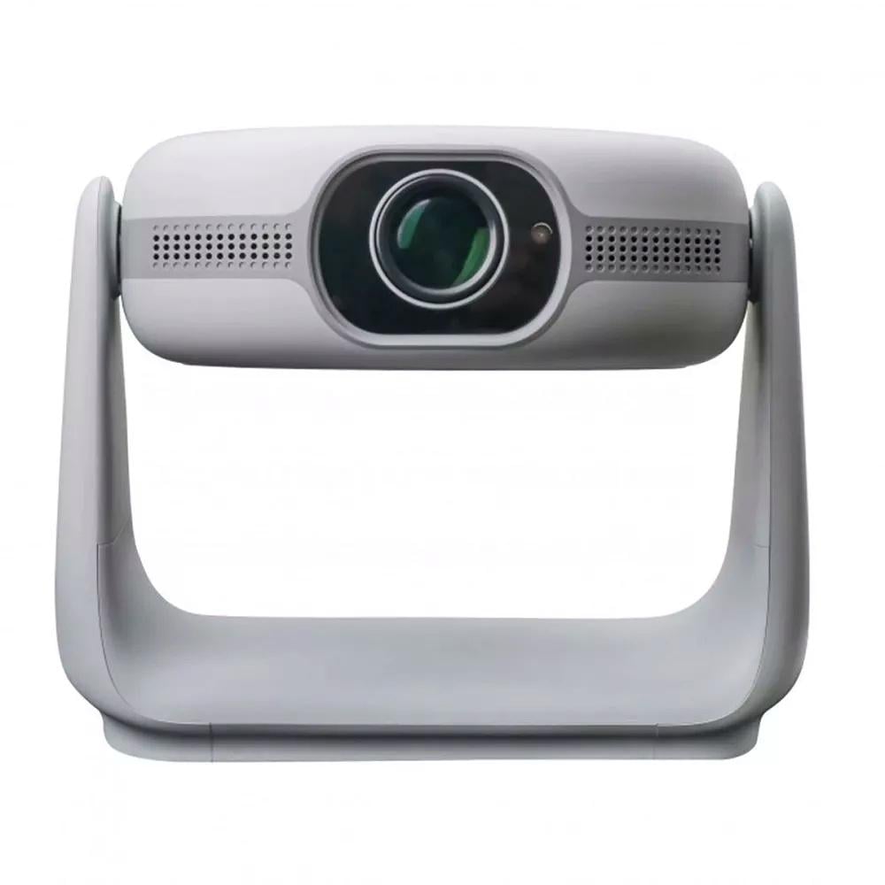 Проєктор K1 Android 11 HD 720p до 150" USB/HDMI/AUX з поворотним кронштейном 260° Білий з сірим (570470003)