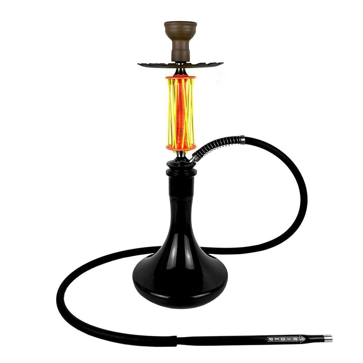 Кальян Hookah Trumpet Rider W 40 Yellow Orange колба Craft Black