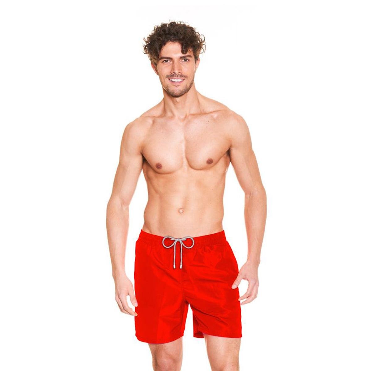 Плавки шорты SNI Swim Boxer red race 2XL - фото 2