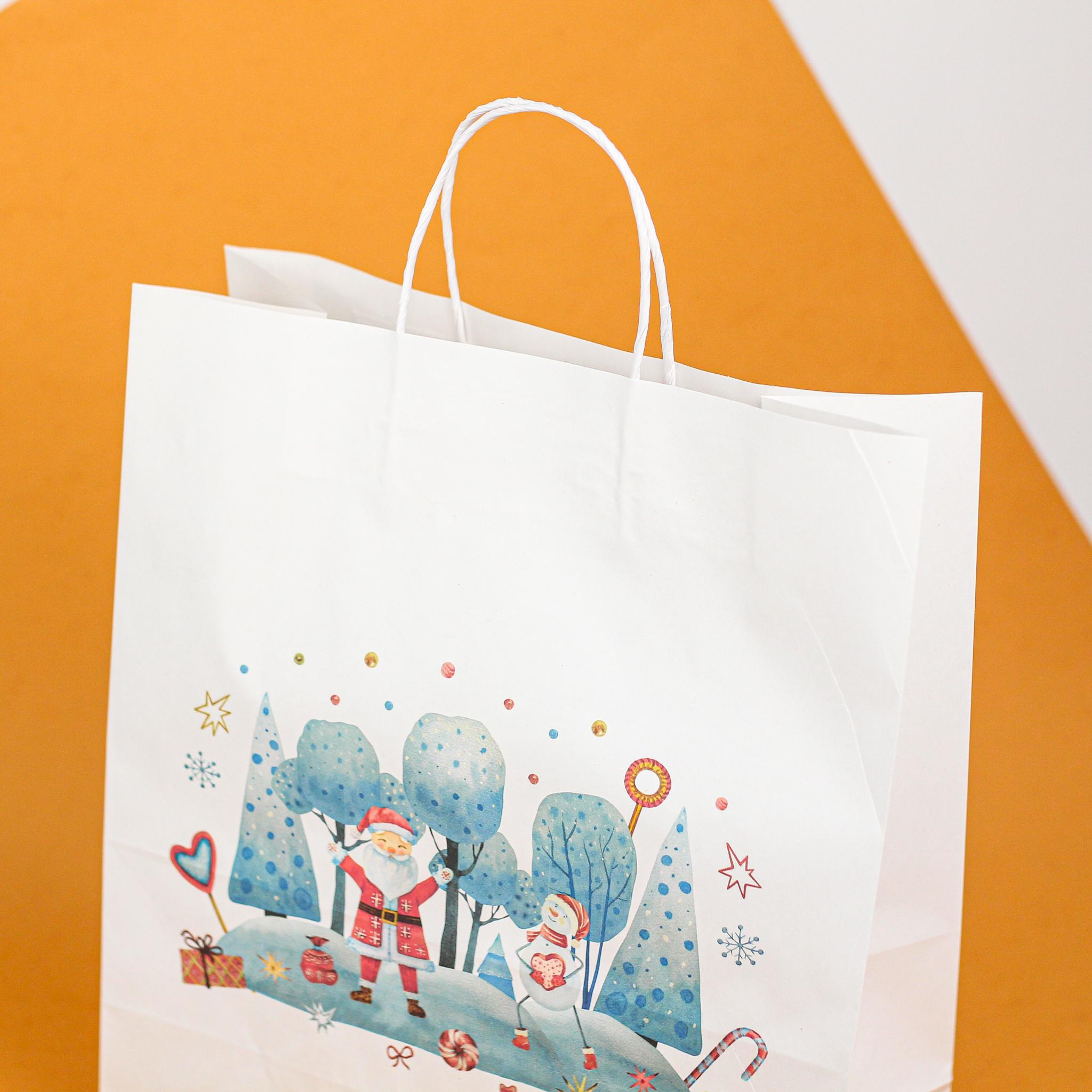 Подарочный пакет бумажный новогодний 320х150х380 мм 10 шт. - фото 5 Подарочный пакет бумажный новогодний 320х150х380 мм 10 шт. - фото 5