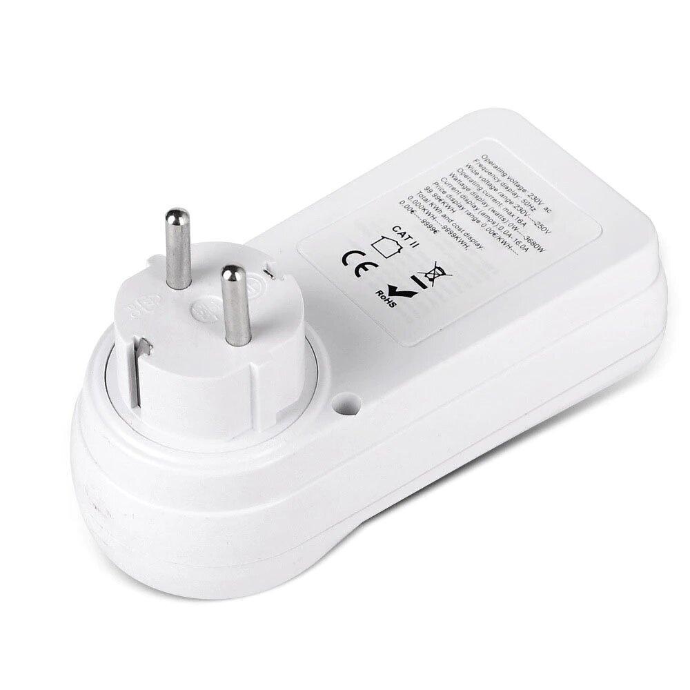 Розетка со счетчиком электроэнергии Intertek KP-PMB09 (7551) - фото 4