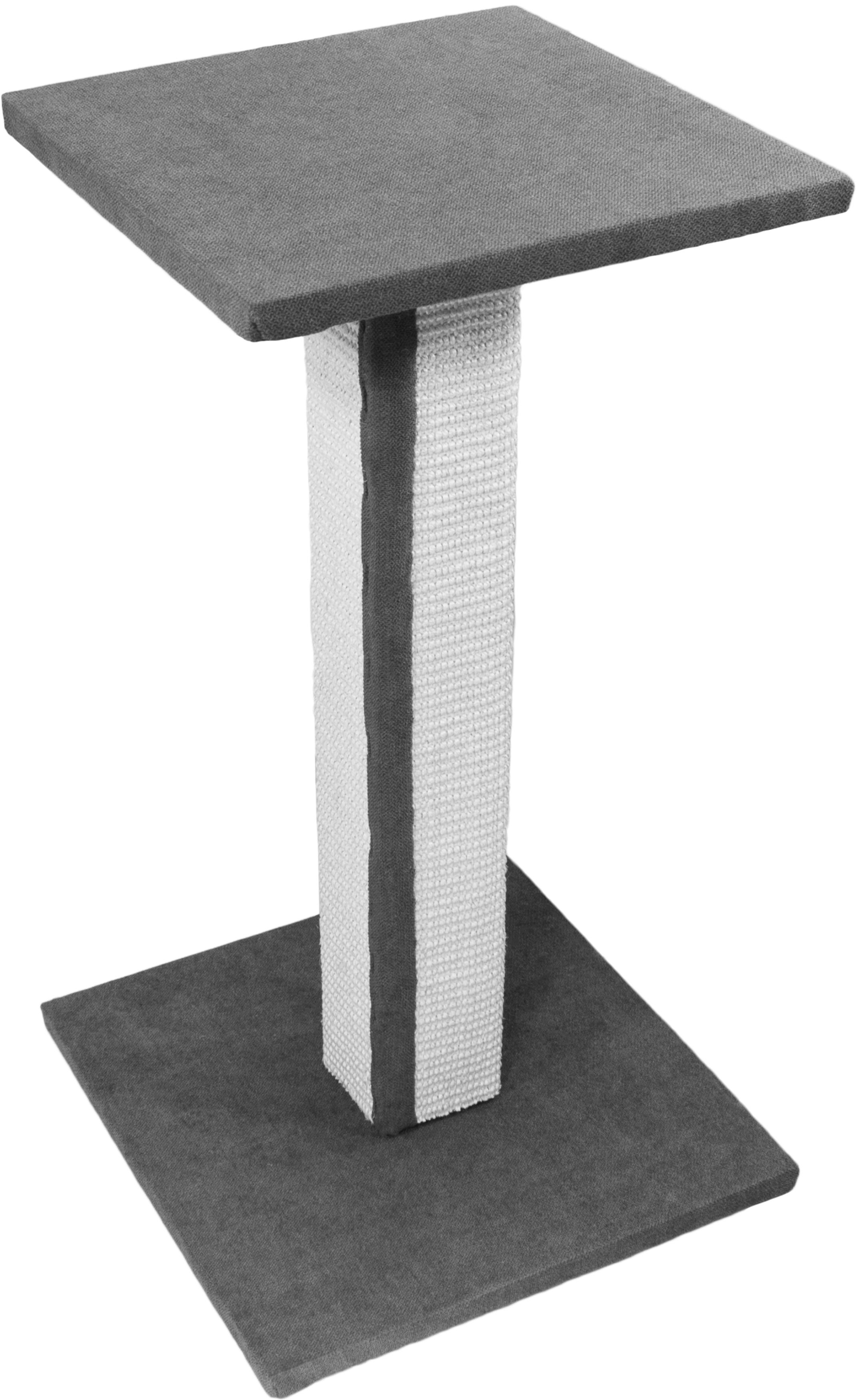 Когтеточка Lucky Pet Верховина 38х38х67 см Серый (4820268555762)