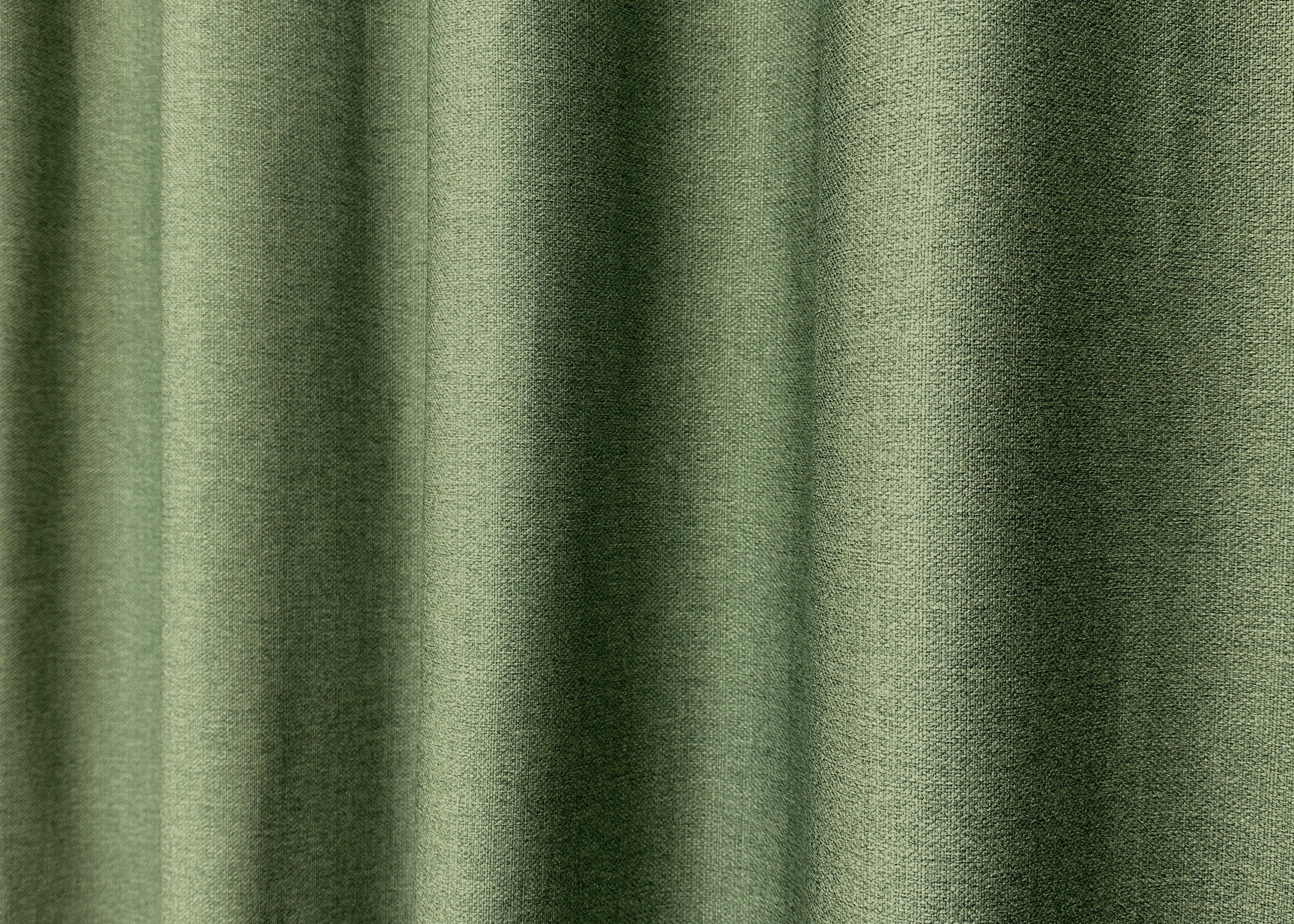 Комплект штор на люверсах VR-Textil Шенил однотонный № 1684ш 150х250 см 2 шт. Зеленый (37-0243) - фото 8 Комплект штор на люверсах VR-Textil Шенил однотонный № 1684ш 150х250 см 2 шт. Зеленый (37-0243) - фото 8