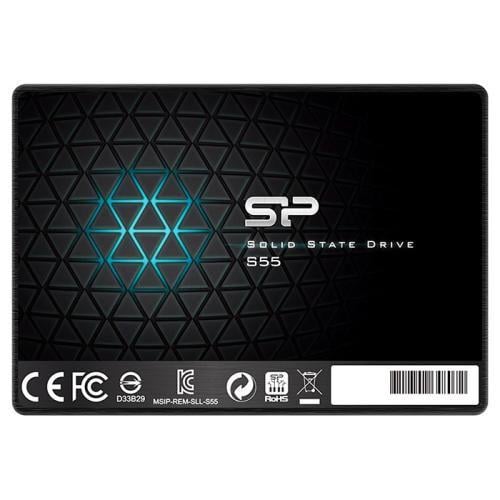 SSD-накопитель Silicon Power Slim S55 480Gb SATA3 2,5" 3D TLC (SP480GBSS3S55S25)