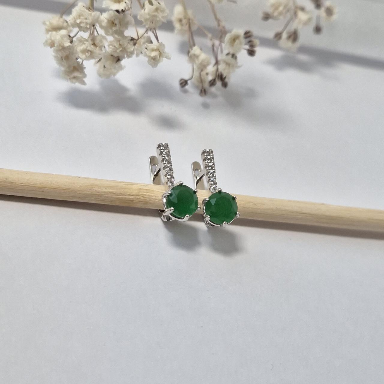 Серьги серебро 925 пробы 2,37 г (82112з)
