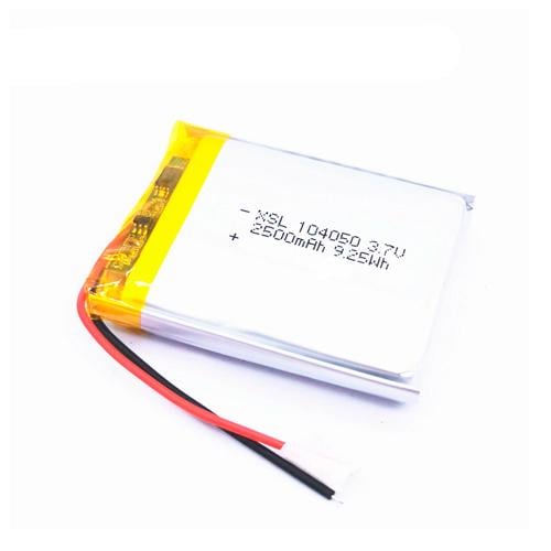 Акумулятор 104050 Li-pol 3,7V 2500 mAh для DVR/GPS/MP4/MP3 смартфонів (677069)