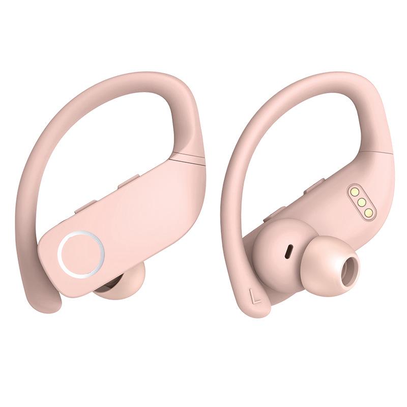 Наушники беспроводные Sanag Z9 Bluetooth для спорта водонепроницаемые Розовый (53665893)