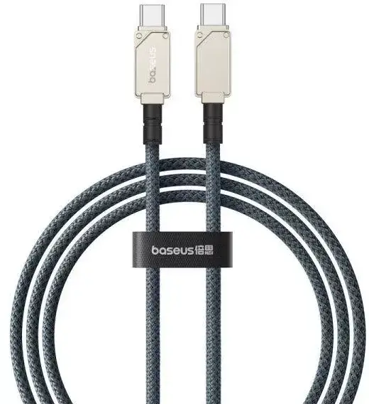 Кабель BASEUS Unbreakable Series Fast Charging Cable Type-C to Type-C P10355800221-00 100W 1 м White - фото 1