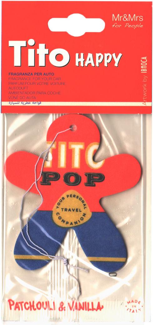 Ароматизатор Mr&Mrs Tito Pop Patchouli Vanilla JTITOPAP09V00