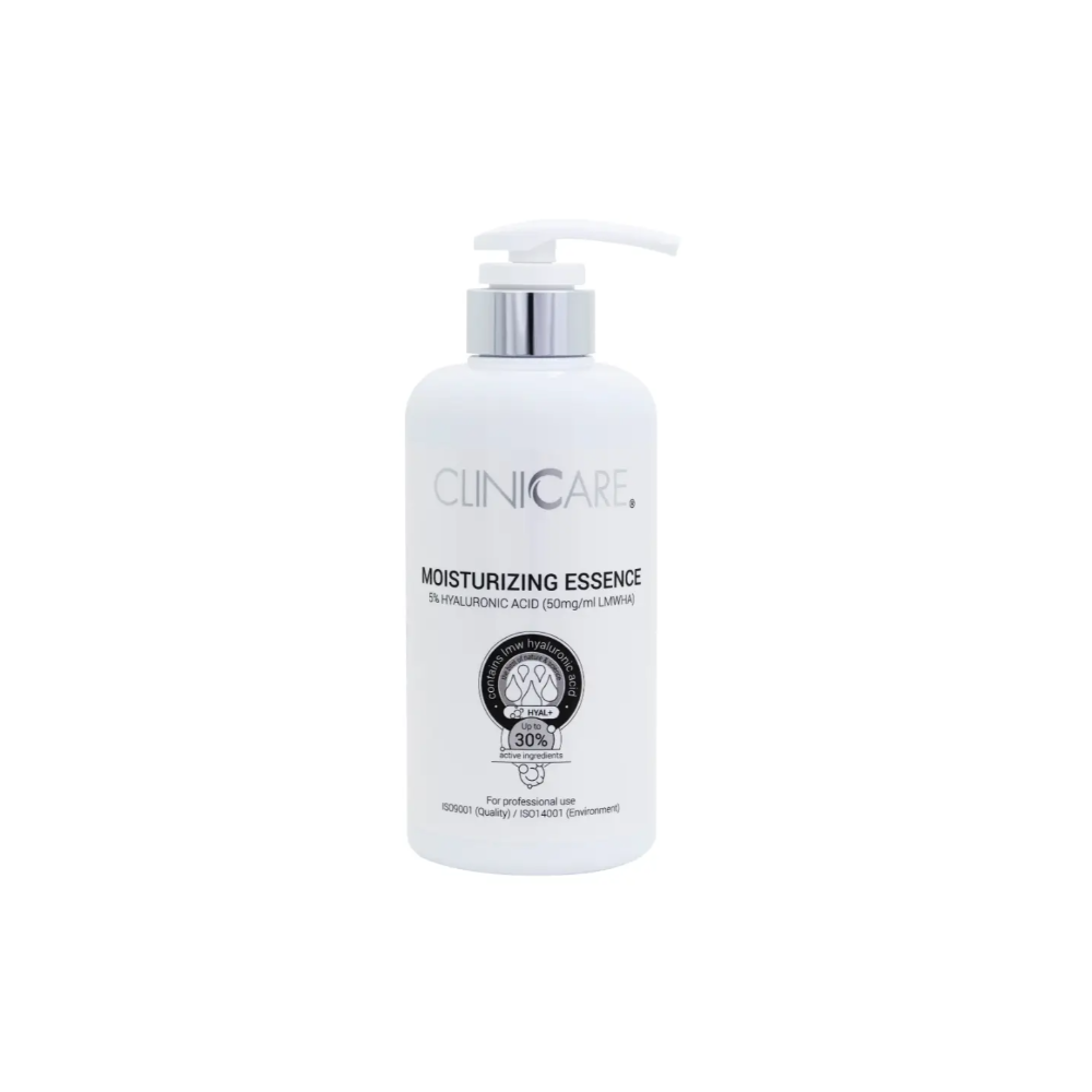 Зволожувальна есенція для обличчя з 5% гіалуроновою кислотою ClinicCare HYAL Moisturizing Essence 500 мл