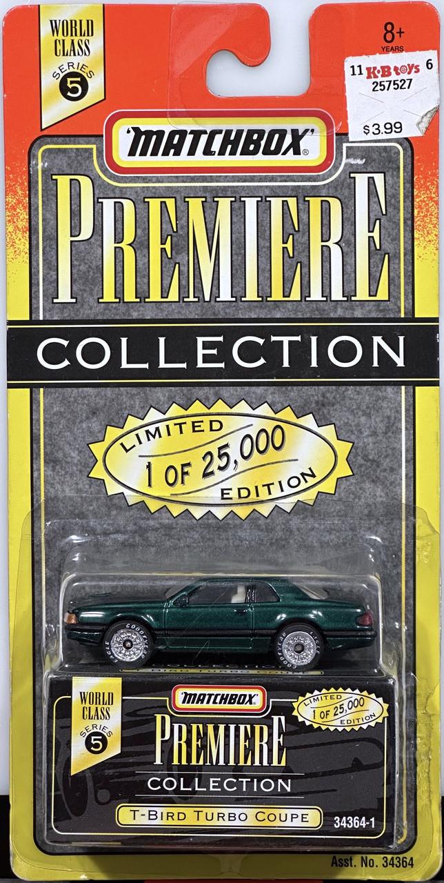 Игрушечная машинка Matchbox Ford T-Bird Turbo Coupe 1996 Premiere World Class Series 05 (34364-1)