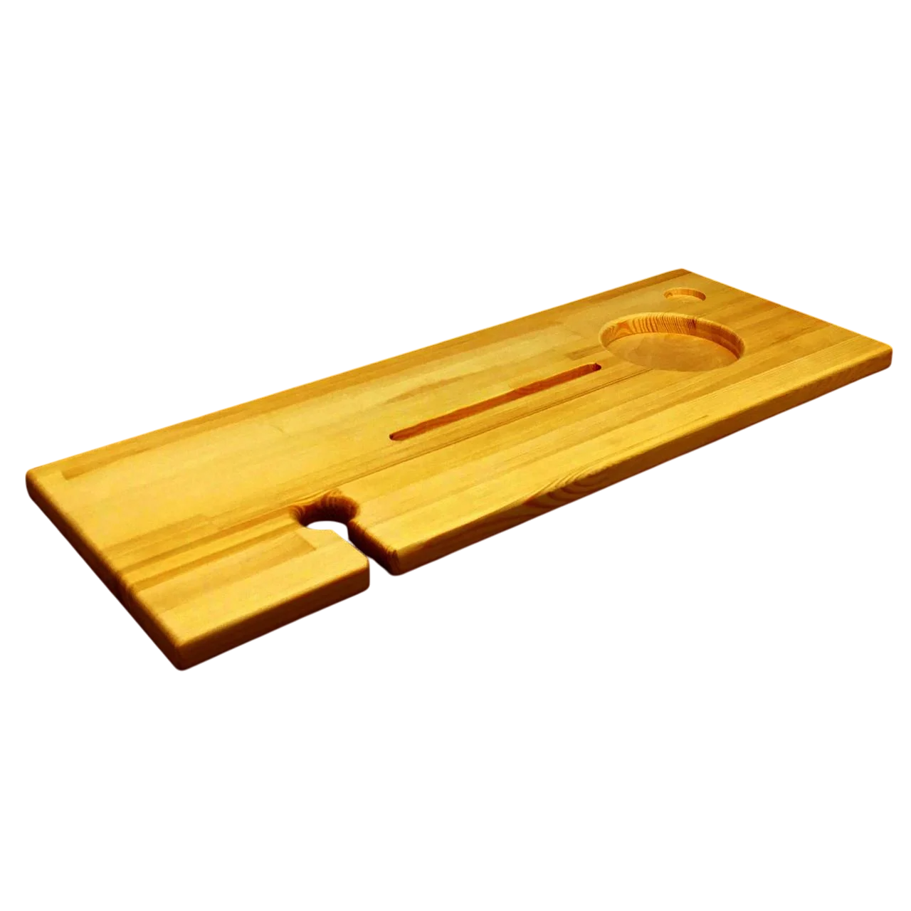 Столик-полка для ванной из дерева Хомс Карри (СДВ-000303)